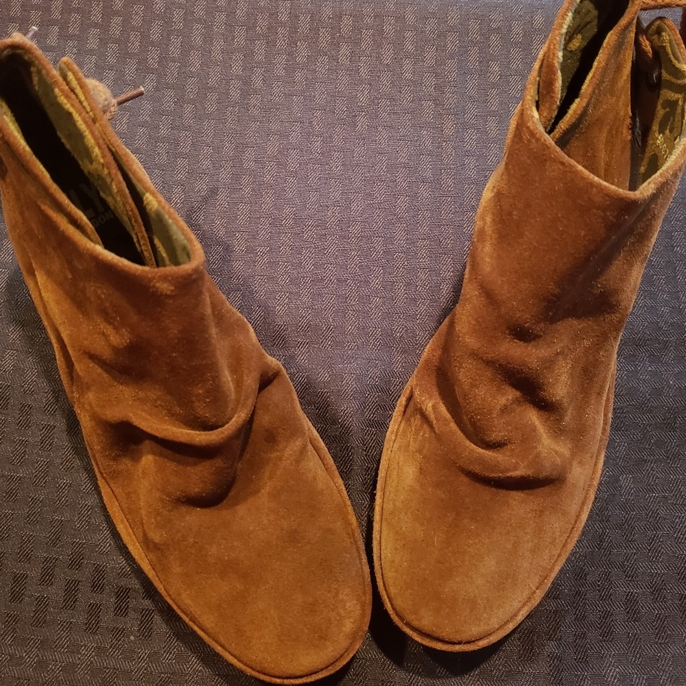 FLY LONDON SUEDE ANKLE BOOTS